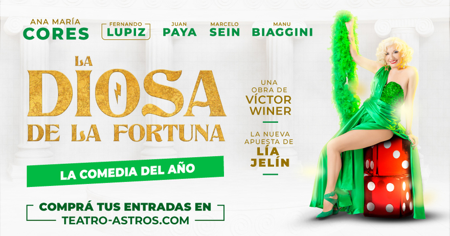 La diosa de la fortuna, protagonizada por Ana María&nbsp;Cores