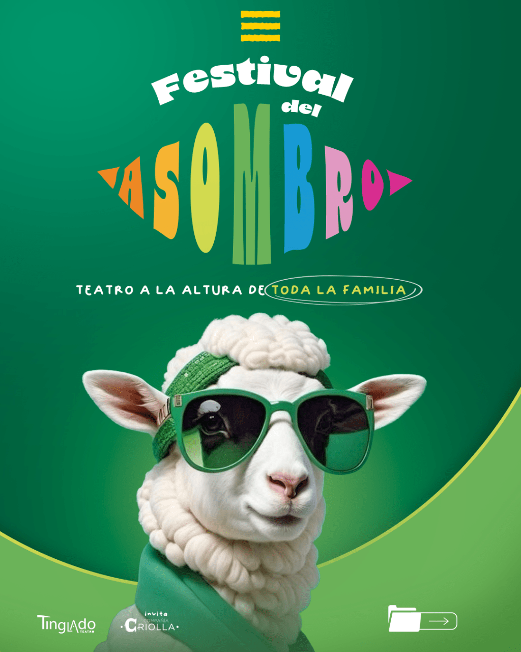 Festival del asombro: Teatro para toda la&nbsp;familia.